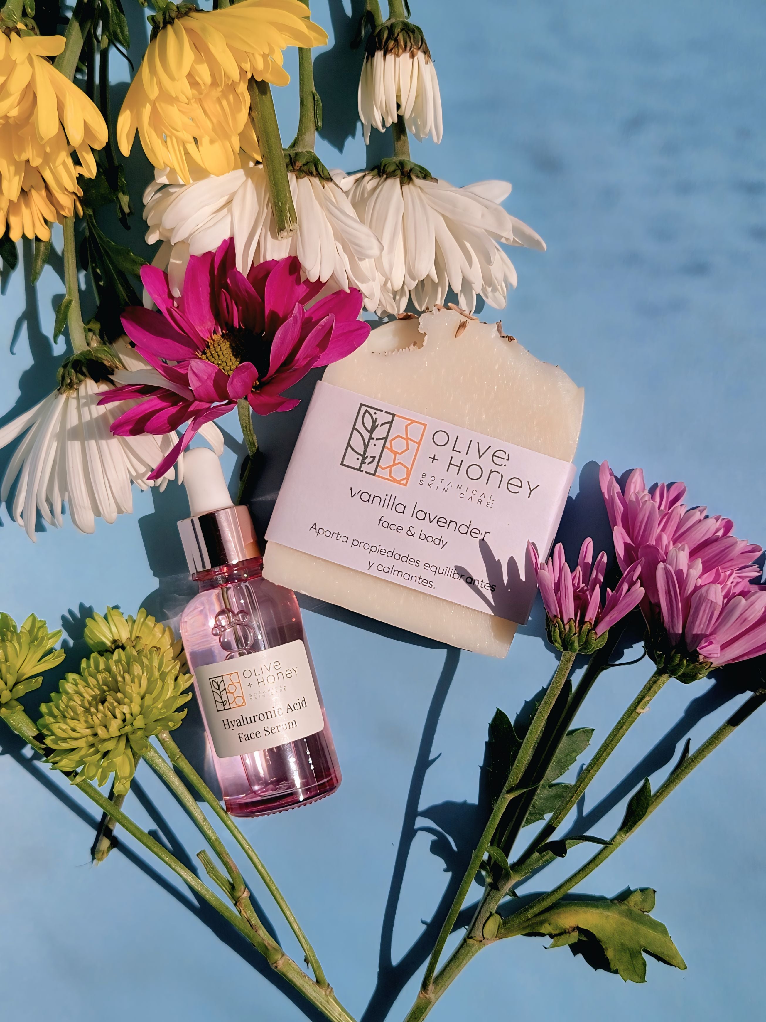 Glow Duo: Jabón Natural + Sérum de Ácido Hialurónico ✨