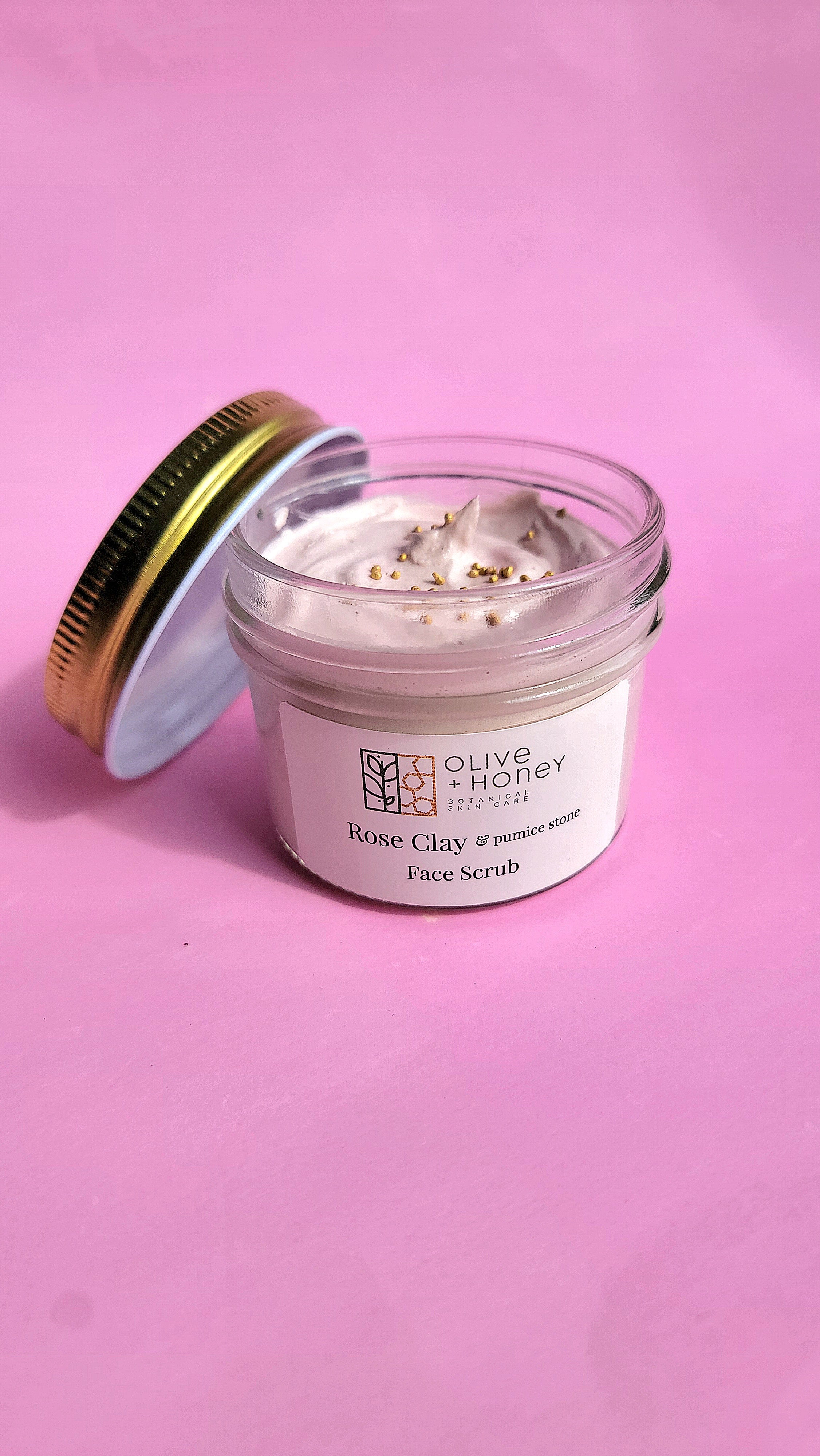 Rose Clay Facial Scrub